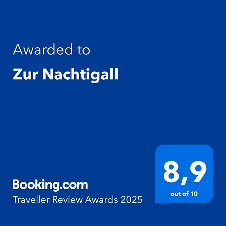 Zur Nachtigall Lägenhet *